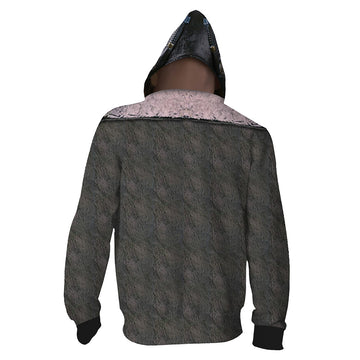 Batman Sudadera Bane Cosplay Sudadera con Cremallera Ropa Casual Unisex